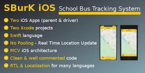 SBurK iOS - School Bus Tracker iOS apps - Two iOS Apps for parents and drivers