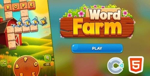 Word Farm - Html5 (Construct3)
