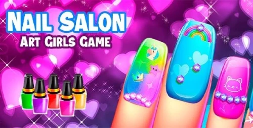 Nail Salon - Art Girls Game - Mobile Flutter Game
