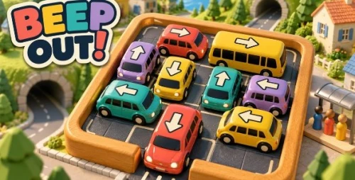 Beep Out | HTML5 3D Parking Puzzle Game With 30 Levels