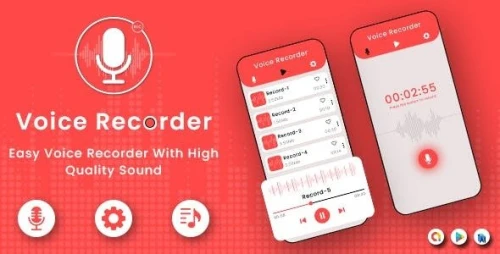 Echo Voice Recorder - Voice Recording - Voice Memos - Easy Voice Recorder - Music Recorder