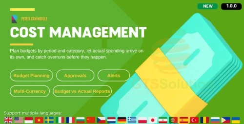 Cost Management for Perfex CRM - Budget Planning & Approval Workflow