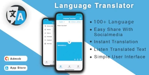 Language Translator & OCR Scanner ( Image to Text ) - iOS App Source Code