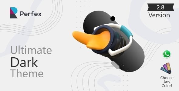 Ultimate Dark Theme - Perfex CRM