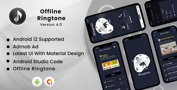 Offline Ringtone for Android 2023 - Ringtone App - All in one Ringtone - Android App - Admob Ads
