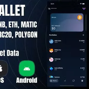 React Native - BTC, ETH, BNB, POLYGON Definance Crypto Wallet