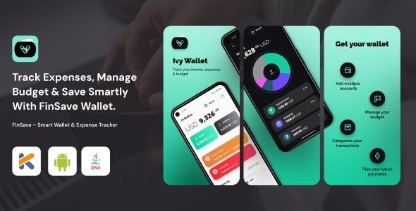 FinSave – Smart Wallet & Expense Tracker