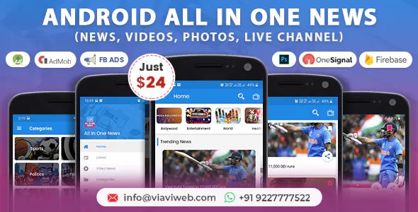All In One News (News, Videos, Photos, Live Channel)