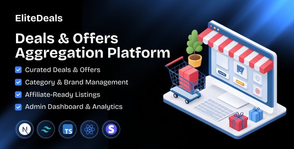 Elite Deals - Advanced Multi-Vendor Deal Marketplace SaaS