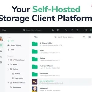 Vue File Manager Pro - Your Professional Storage Cloud Platform