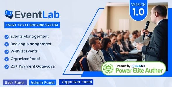 EventLab - Event Ticket Booking System