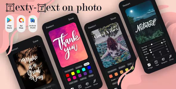 Graphic design - Text on photo - Text to Photo - Text On Picture - Font Text On Photo