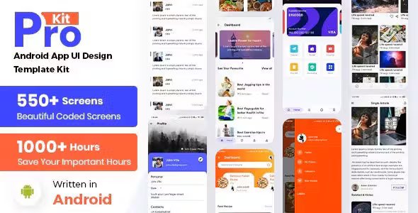 ProKit - Biggest Android Kotlin UI Kit
