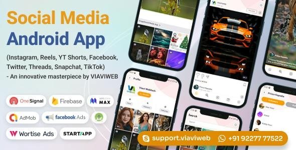 Social Media Android App With Reward Point System - Post, Like & Earn