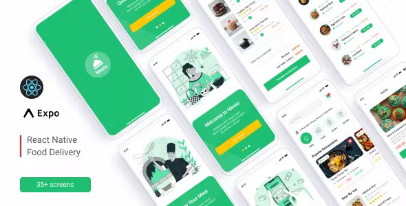 Mesio - Food React Native Template
