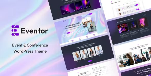 Eventor - Meetup Conference WordPress Landing Page