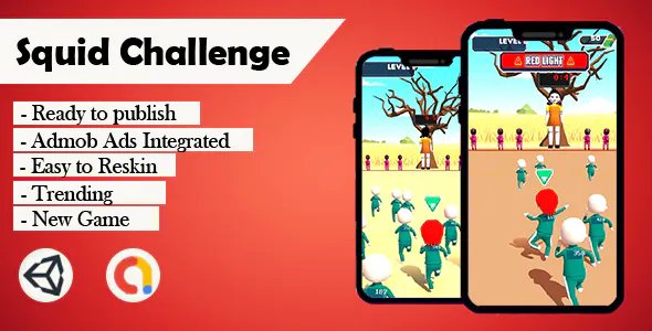 Squid Challenge (Unity - Admob)