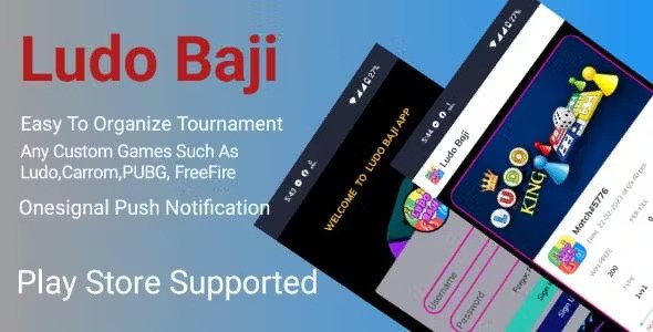 Ludo Baji - Real Money Ludo Tournament App (Play store Supported )