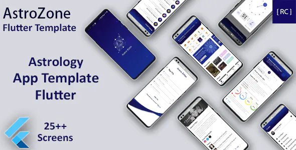 Astrology & Horoscope Android App Template + iOS App Template - Flutter - AstroZone