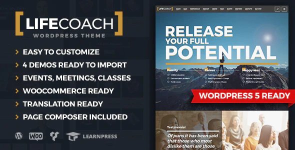 Life Coach - WordPress Theme