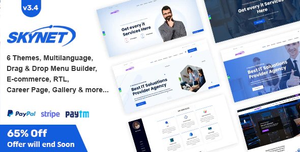 Skynet – Multipurpose Laravel CMS