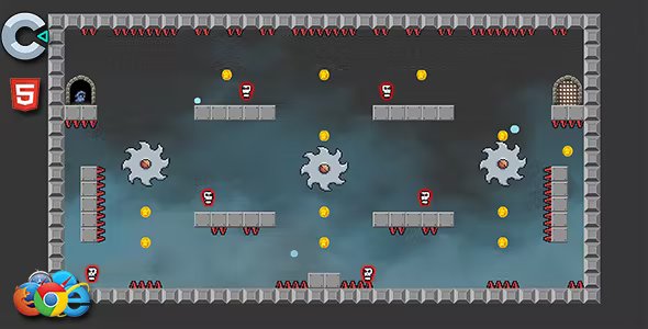 Dungeon Cave - HTML5 Mobile Game