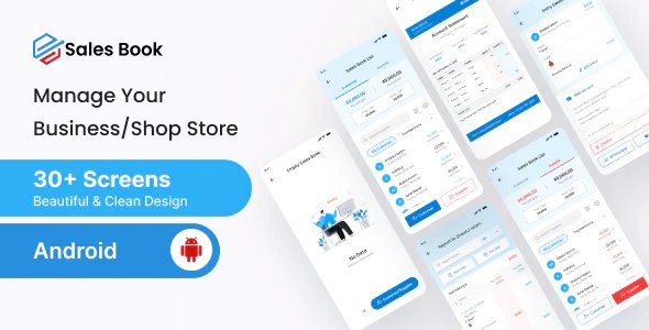 Salesbook - Mobile POS Inventory Android Ui Kit