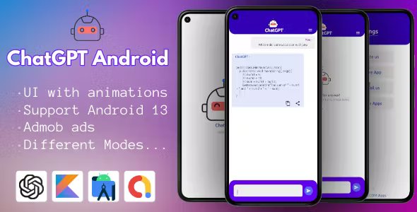 ChatGPT Android App - AdMob and OpenAI API