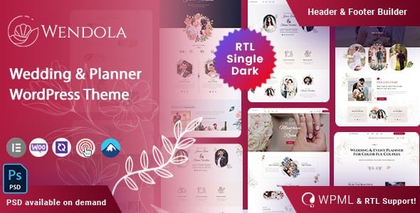 Wendola - Wedding WordPress Theme