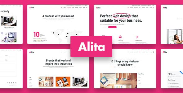 Alita - Web Studio WordPress Theme