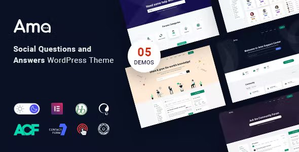 AMA - WordPress bbPress Forum Theme with Social Questions and Answers