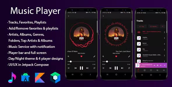 Music player - Android - Jetpack Compose