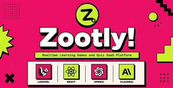 Zootly - Realtime Learning Games and Quiz SaaS Platform