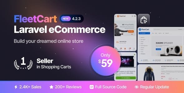 FleetCart - Laravel Ecommerce System