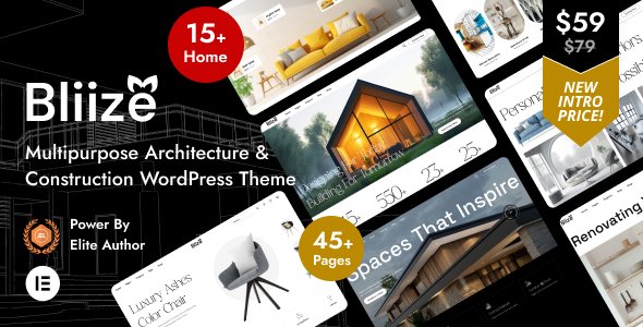 Bliize - Multipurpose Architecture WordPress Theme