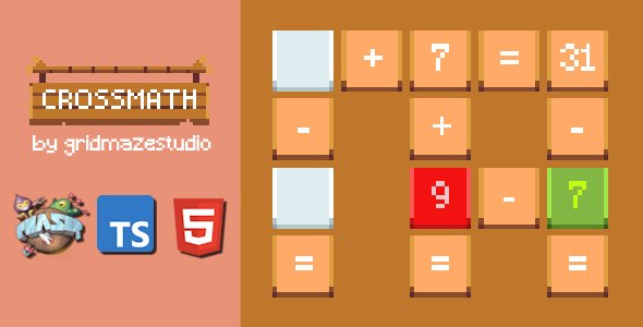 Crossmath - Phaser 3