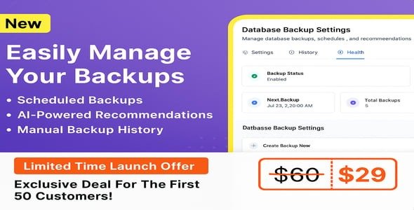 Backup Module for Tabletrack