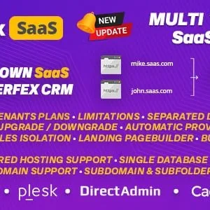 Perfex CRM SaaS - The Official Multi Tenancy Support module