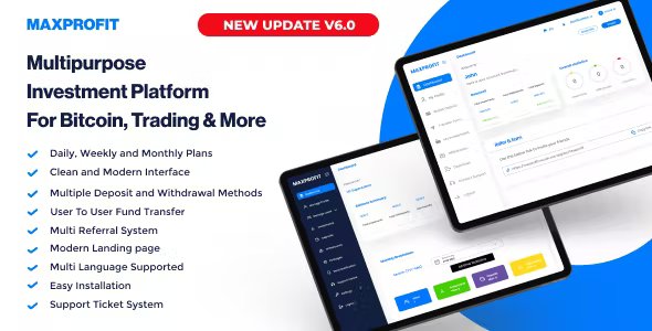 Max Profit - Online Multipurpose Investment Platform