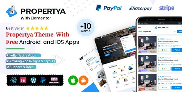Property - Real Estate WordPress Theme