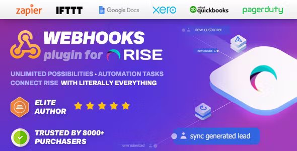 Webhooks plugin for RISE CRM - Connect RISE with every service