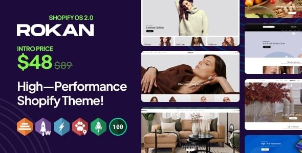 Rokan - Multipurpose Shopify Theme OS 2.0