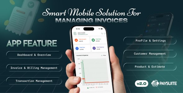 PaySuite - SaaS Invoice and Billing Management System With Laravel Admin Panel