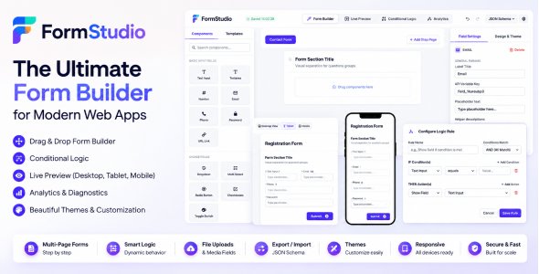 FormStudio | Premium Form Builder