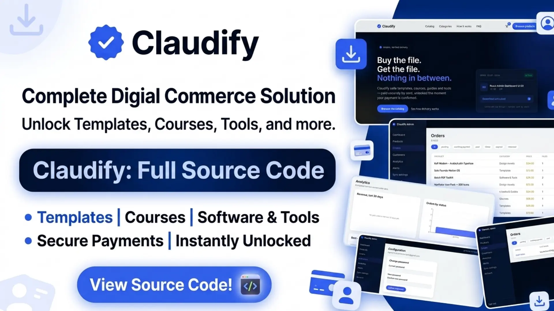 Premium Source Code & E-commerce Solutions