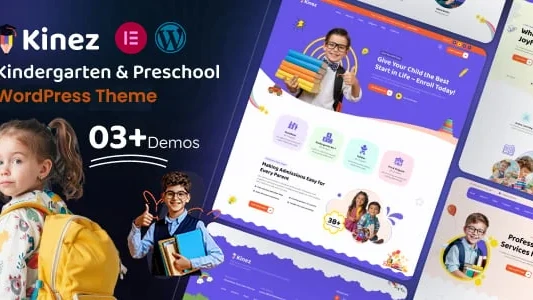 Kinez – Kindergarten & School WordPress Theme