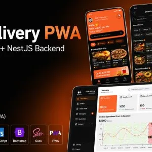 Delivo | Full-Stack PWA Food Delivery Platform (Next.js & NestJS)