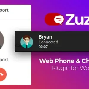 Zuz Live Web Phone Call & Chat Support Plugin for Wordpress