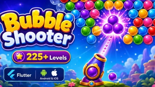 TechArt Studios | Bubble Shooter - Flutter Game