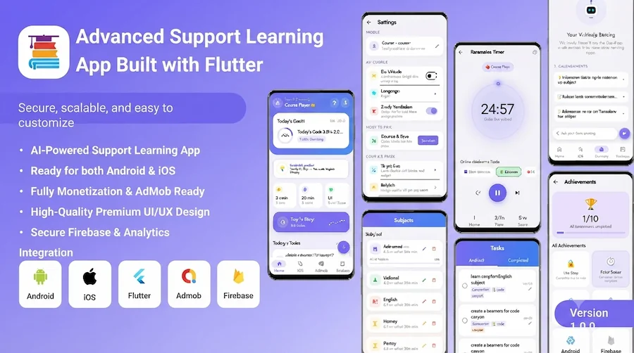 StudyPulse - Gamified Pomodoro Timer, Study Planner & Task Manager Flutter App